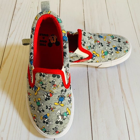 Disney Other - NWOT Disney Mickey Mouse Slip-on /Pull-on Shoes
